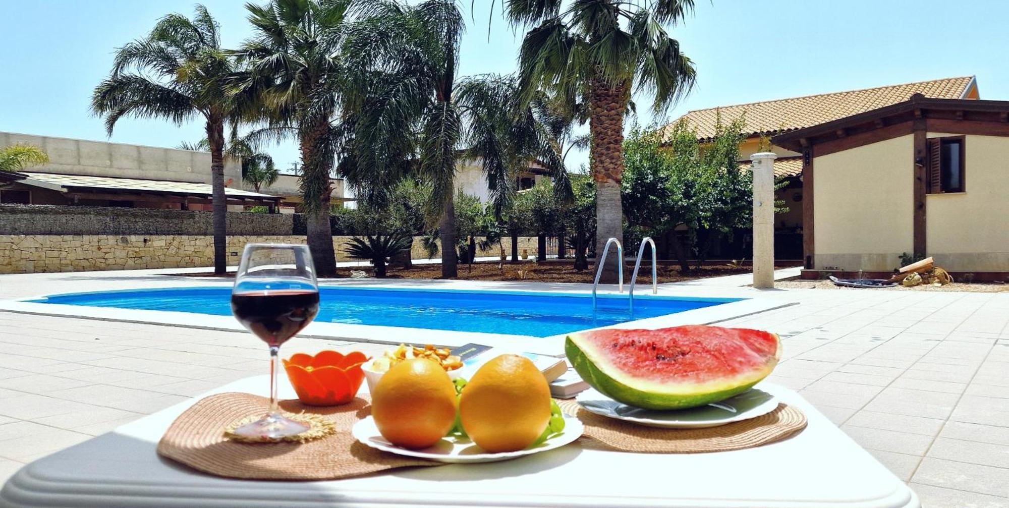 Villa Paradiso Alcamo Marina Buitenkant foto