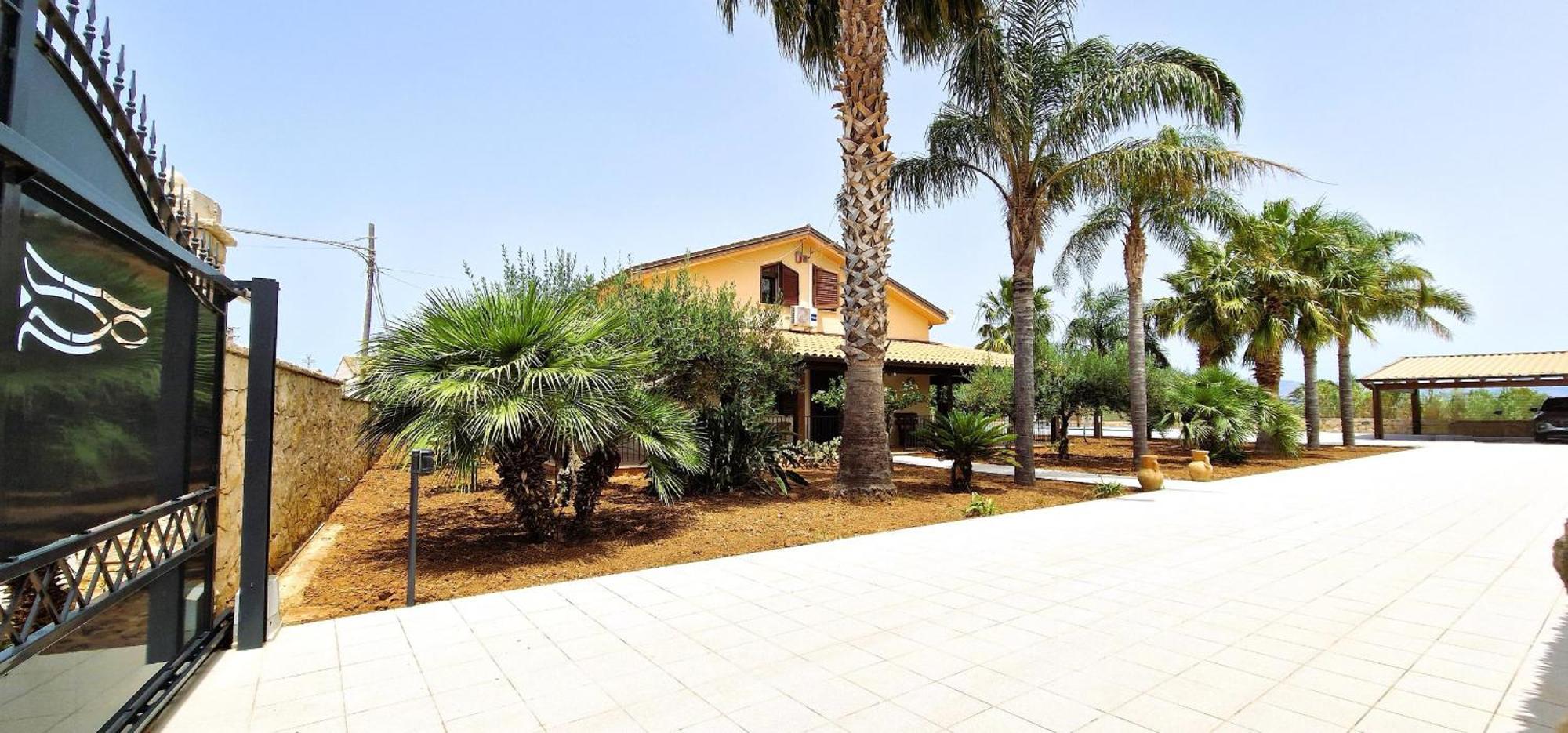 Villa Paradiso Alcamo Marina Buitenkant foto
