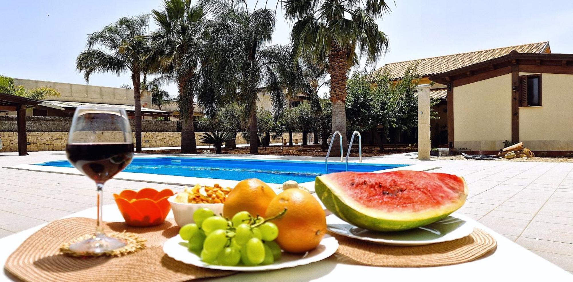 Villa Paradiso Alcamo Marina Buitenkant foto