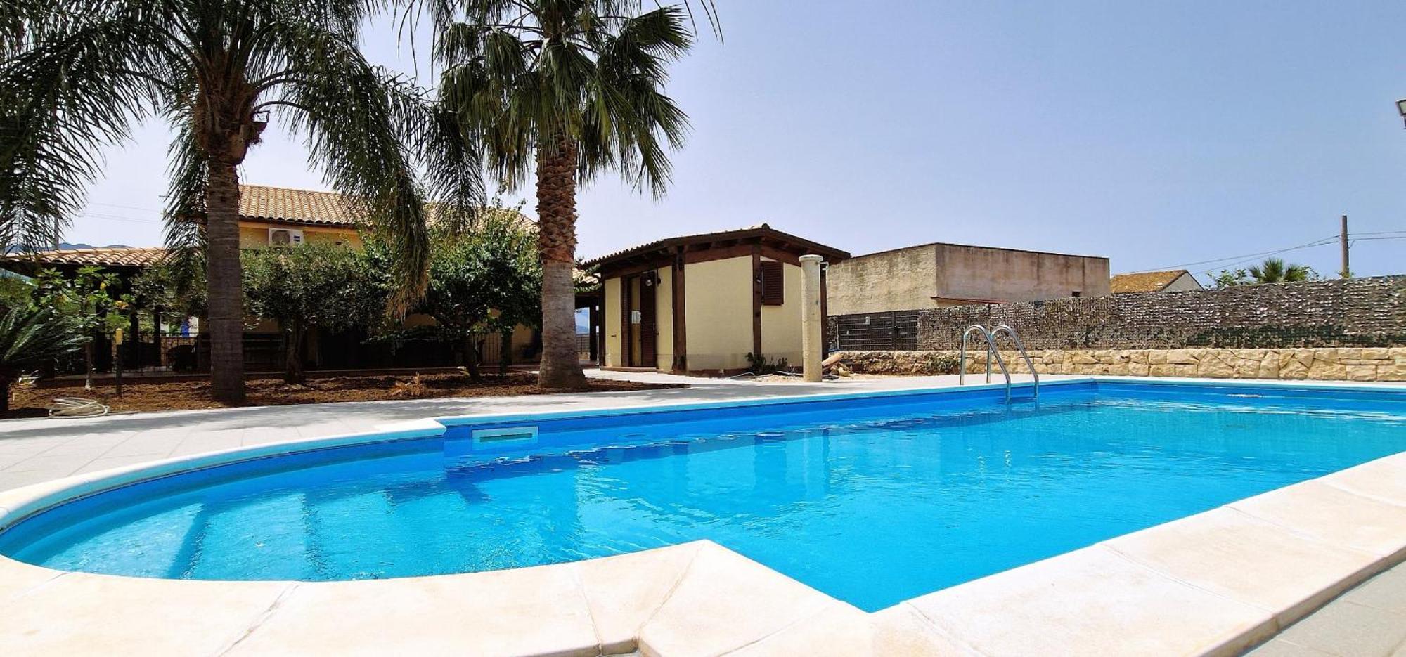 Villa Paradiso Alcamo Marina Buitenkant foto