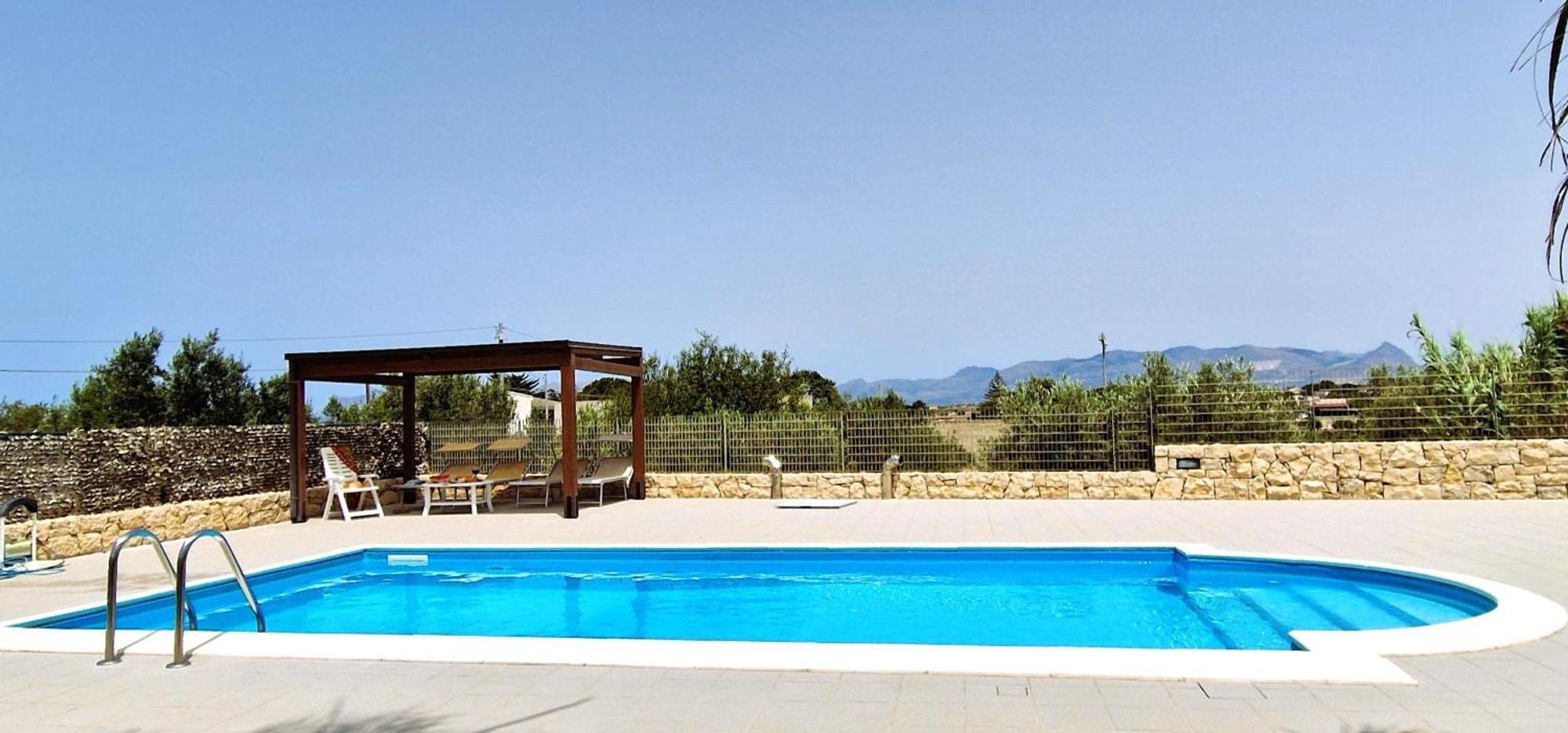 Villa Paradiso Alcamo Marina Buitenkant foto