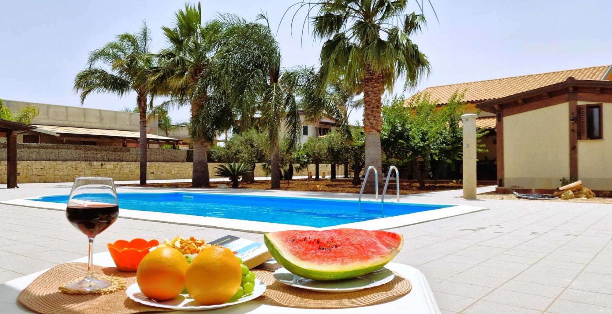 Villa Paradiso Alcamo Marina Buitenkant foto