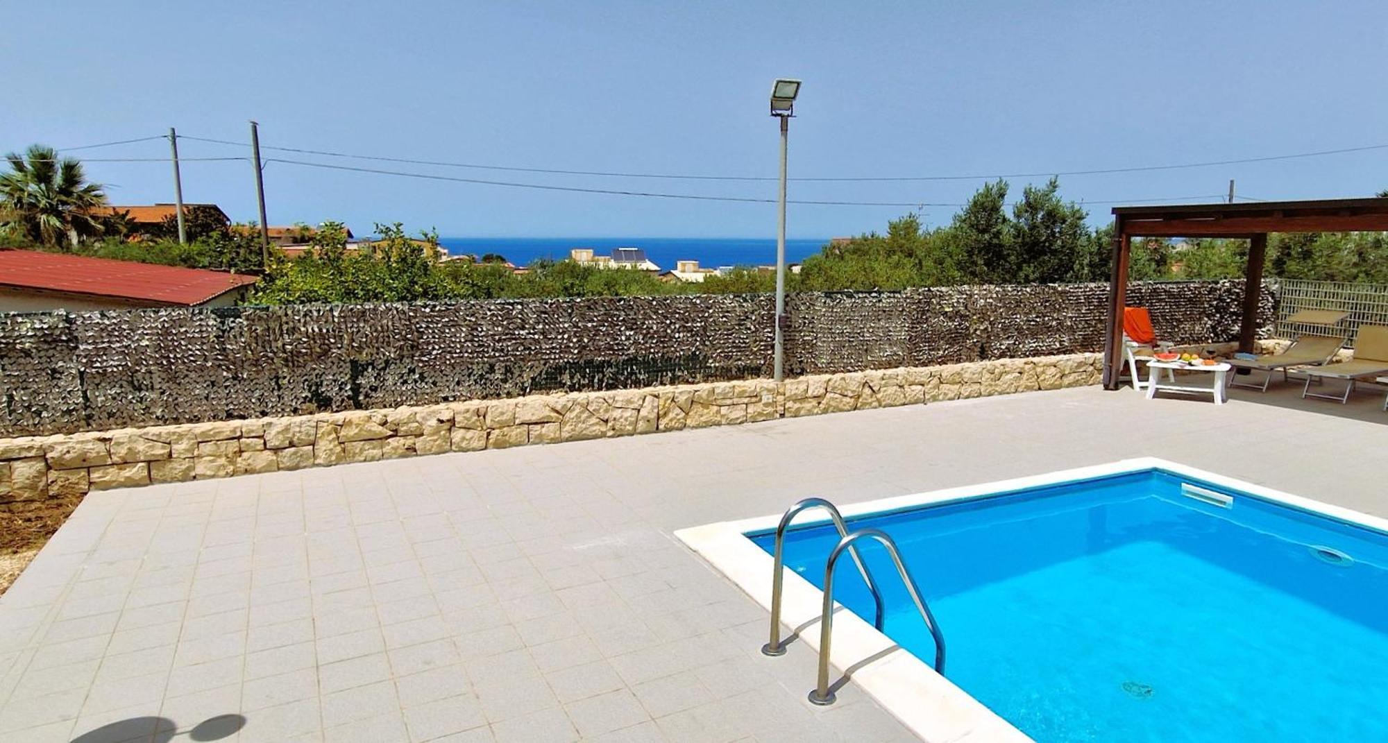 Villa Paradiso Alcamo Marina Buitenkant foto