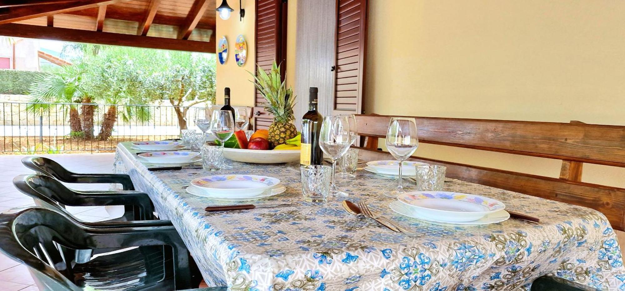 Villa Paradiso Alcamo Marina Buitenkant foto