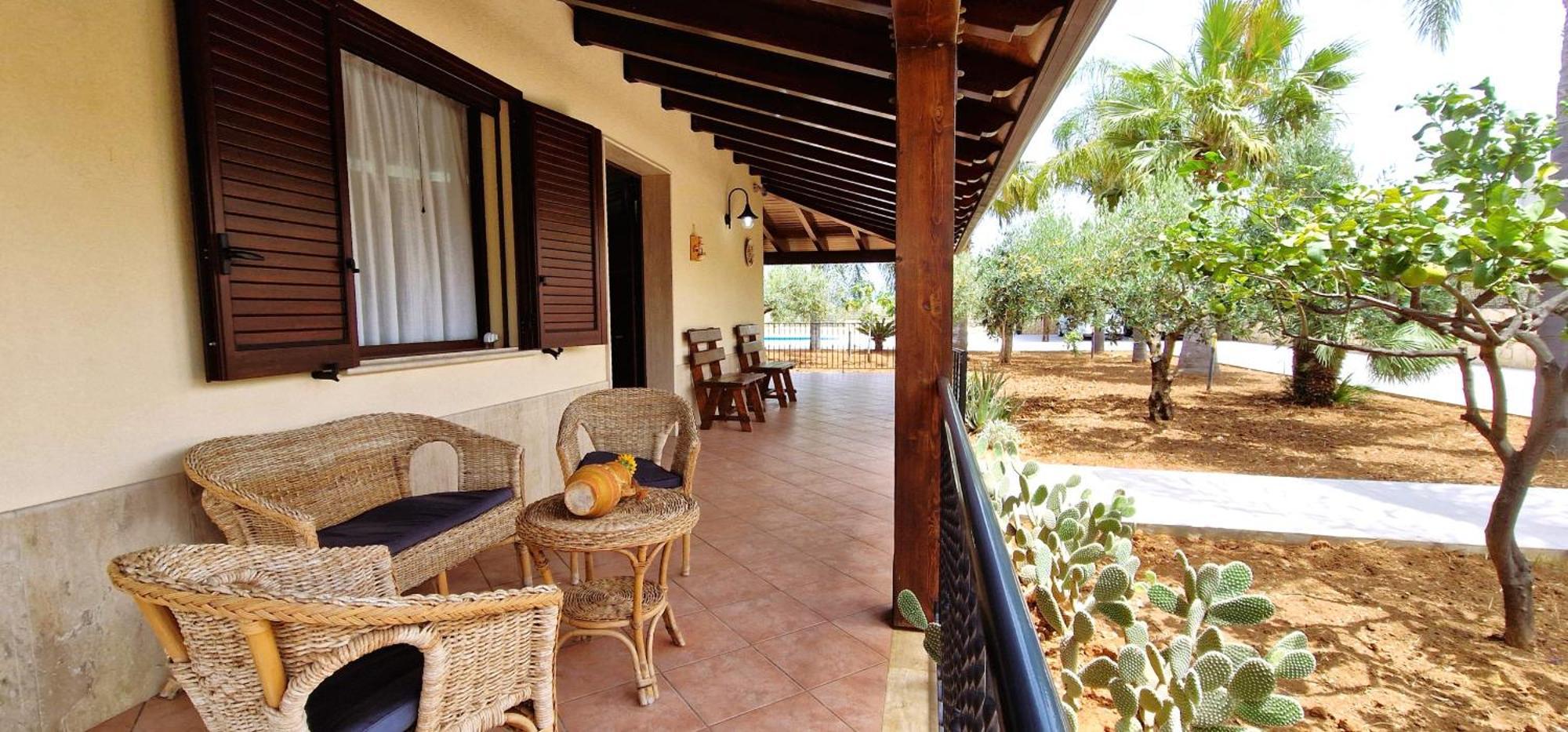Villa Paradiso Alcamo Marina Buitenkant foto